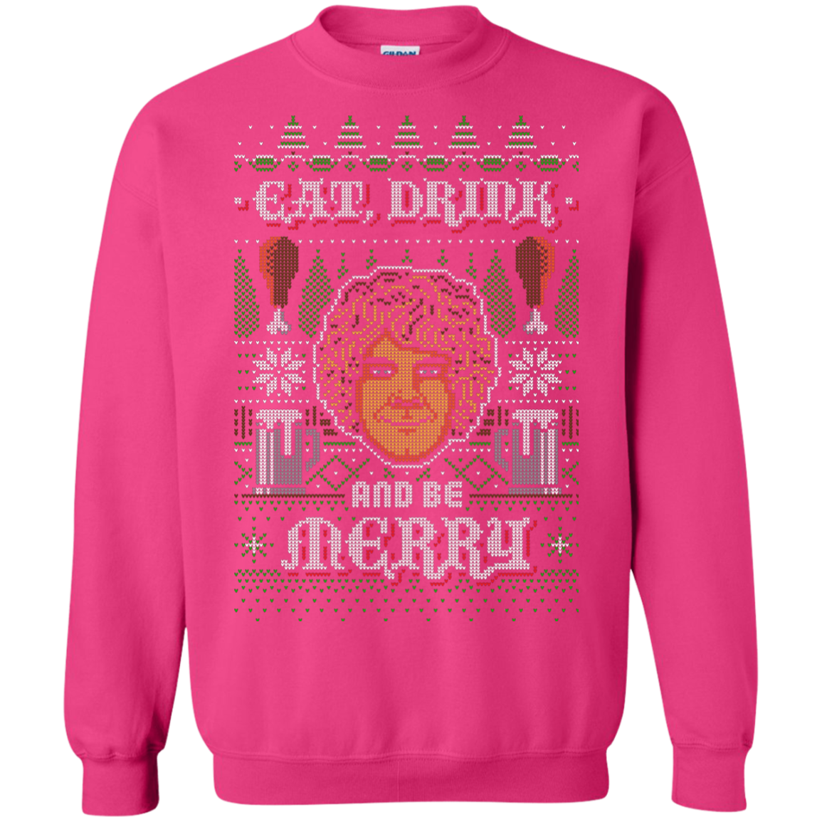 Be Merry Crewneck Sweatshirt