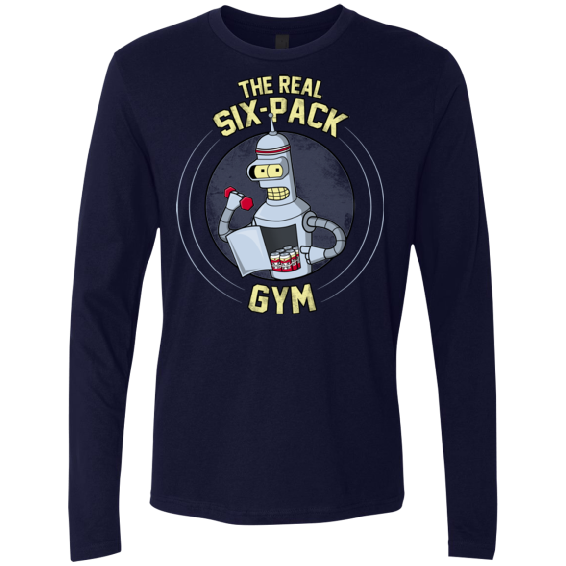 The Real Six Pack Men's Premium Long Sleeve