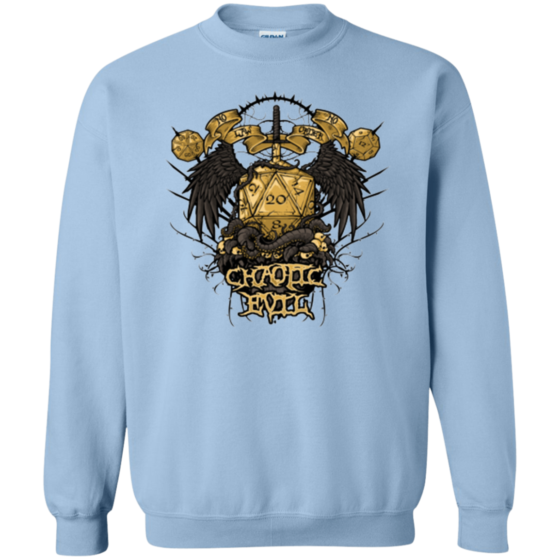CHAOTIC EVIL Crewneck Sweatshirt