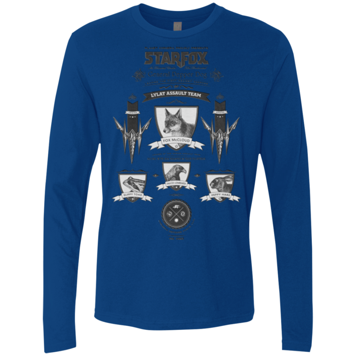 Star Fox Vintage Men's Premium Long Sleeve