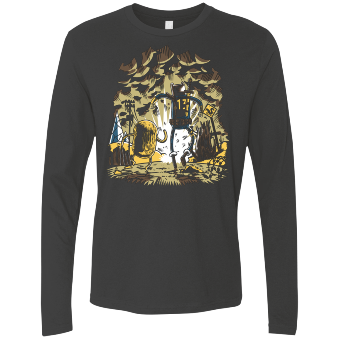 wasteland time Men's Premium Long Sleeve