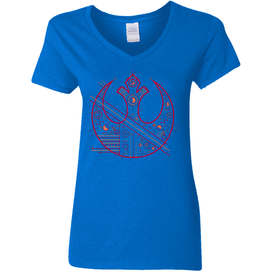 Tech Rebel Women's V-Neck T-Shirt