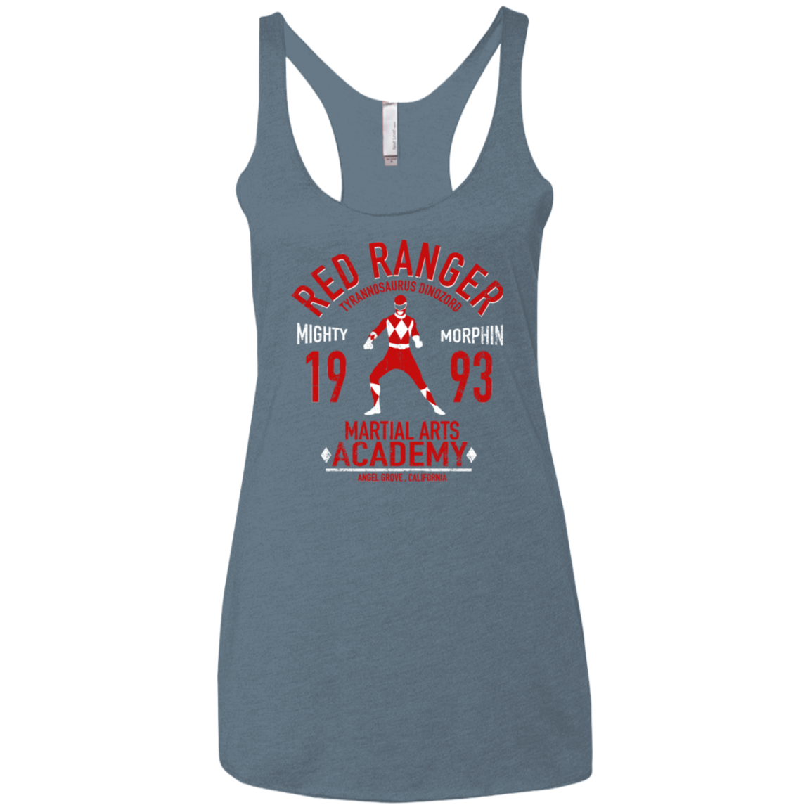 Tyrannosaurus Ranger (1) Women's Triblend Racerback Tank