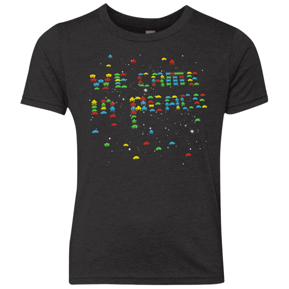 We came in peace Youth Triblend T-Shirt
