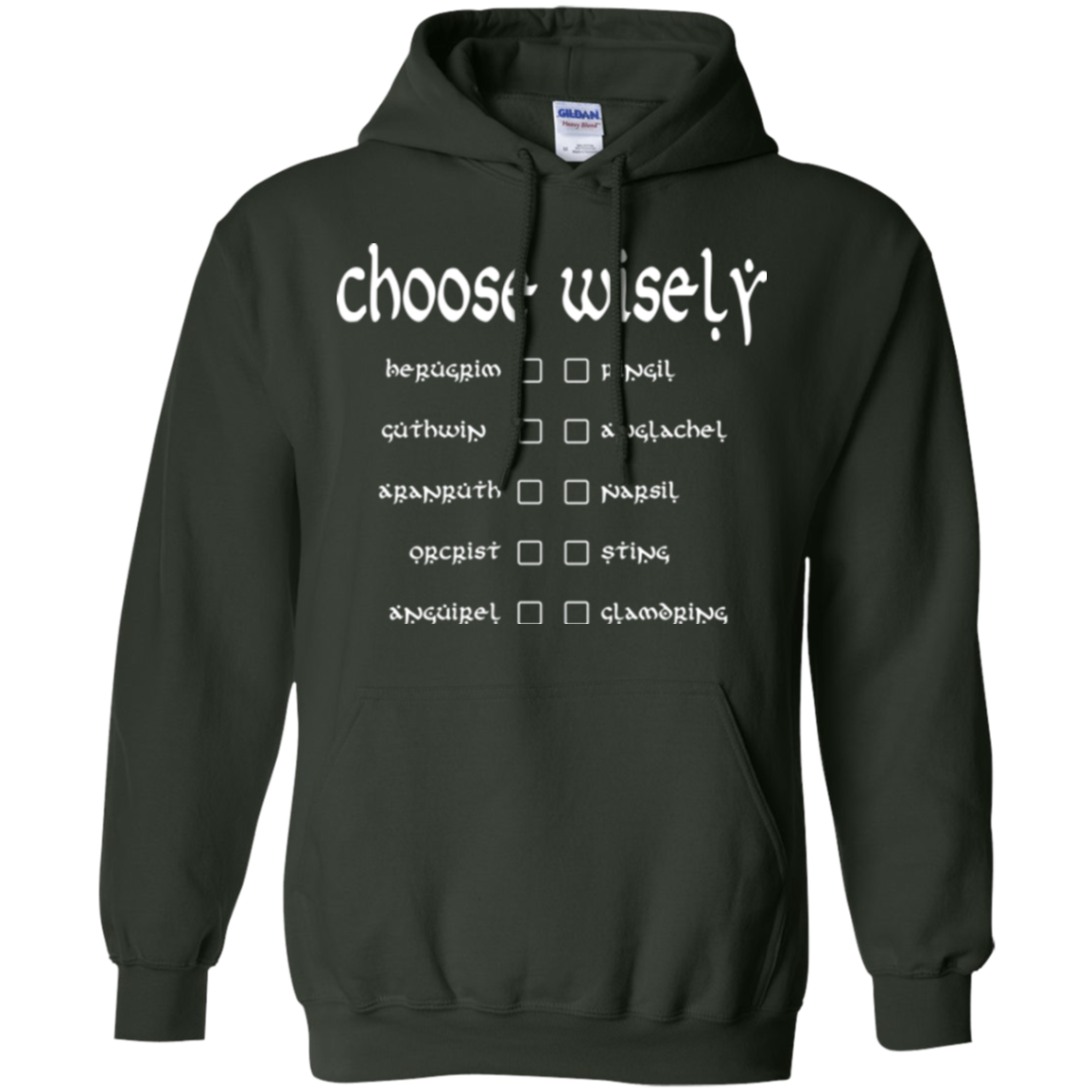 Choose wisely Pullover Hoodie