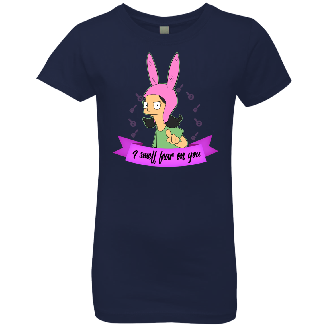Louise Smell Fear Girls Premium T-Shirt