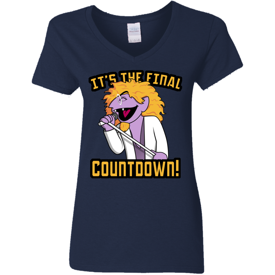 The Final Countdown Women's V-Neck T-Shirt