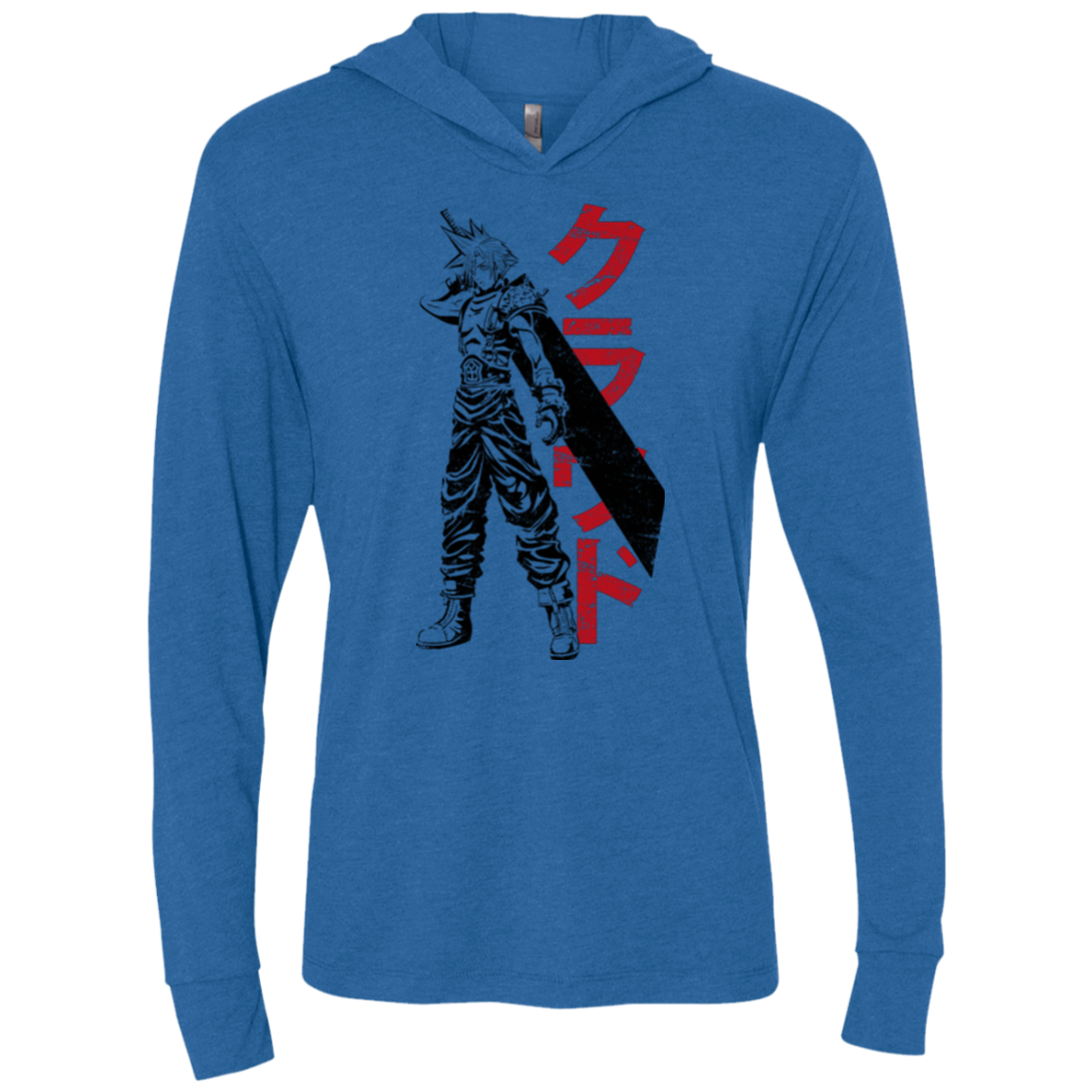 Mercenary Triblend Long Sleeve Hoodie Tee