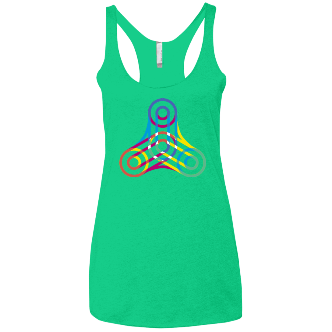 Never Win Women's Triblend Racerback Tank