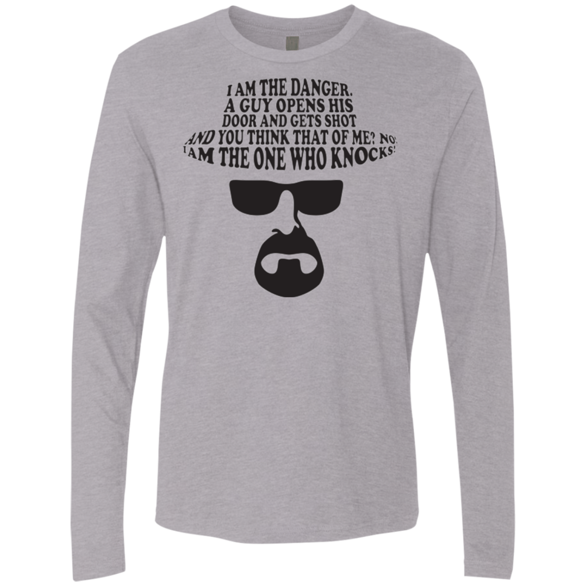 The One Who Knocks Men's Premium Long Sleeve