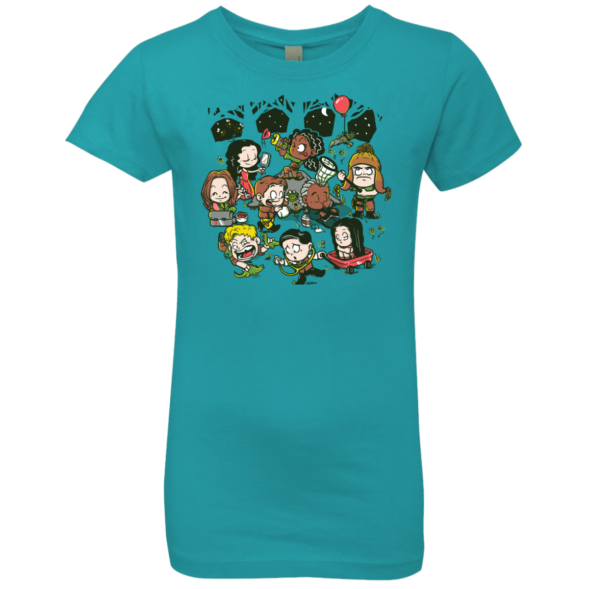 Let's Catch Fireflies Girls Premium T-Shirt