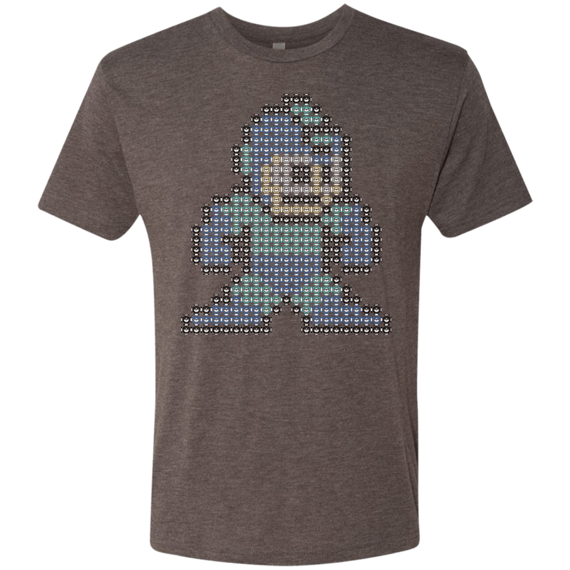 Mega Pixel Men's Triblend T-Shirt