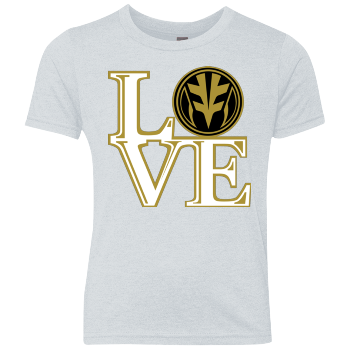 White Ranger LOVE Youth Triblend T-Shirt
