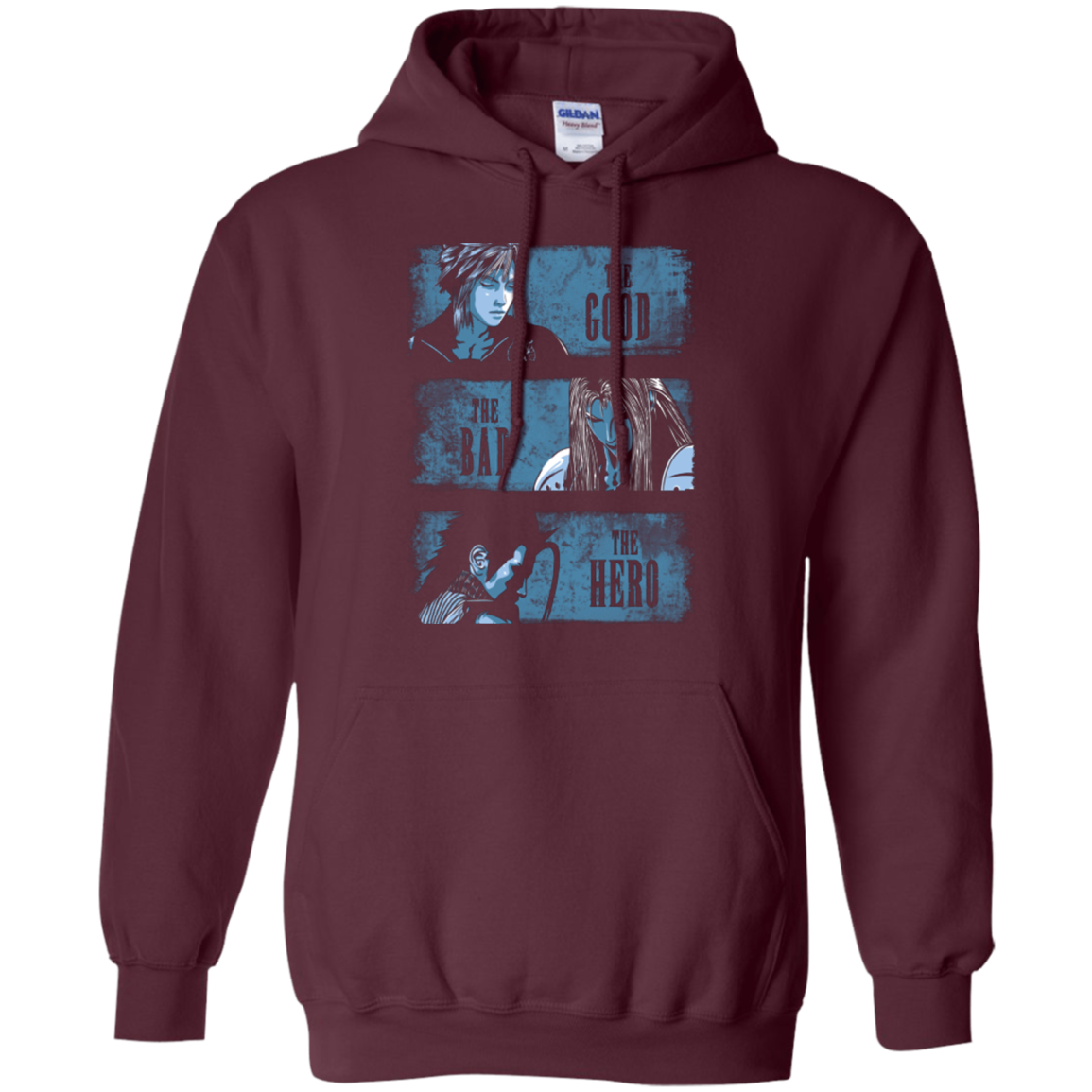 The Good the Bad and the Hero Pullover Hoodie