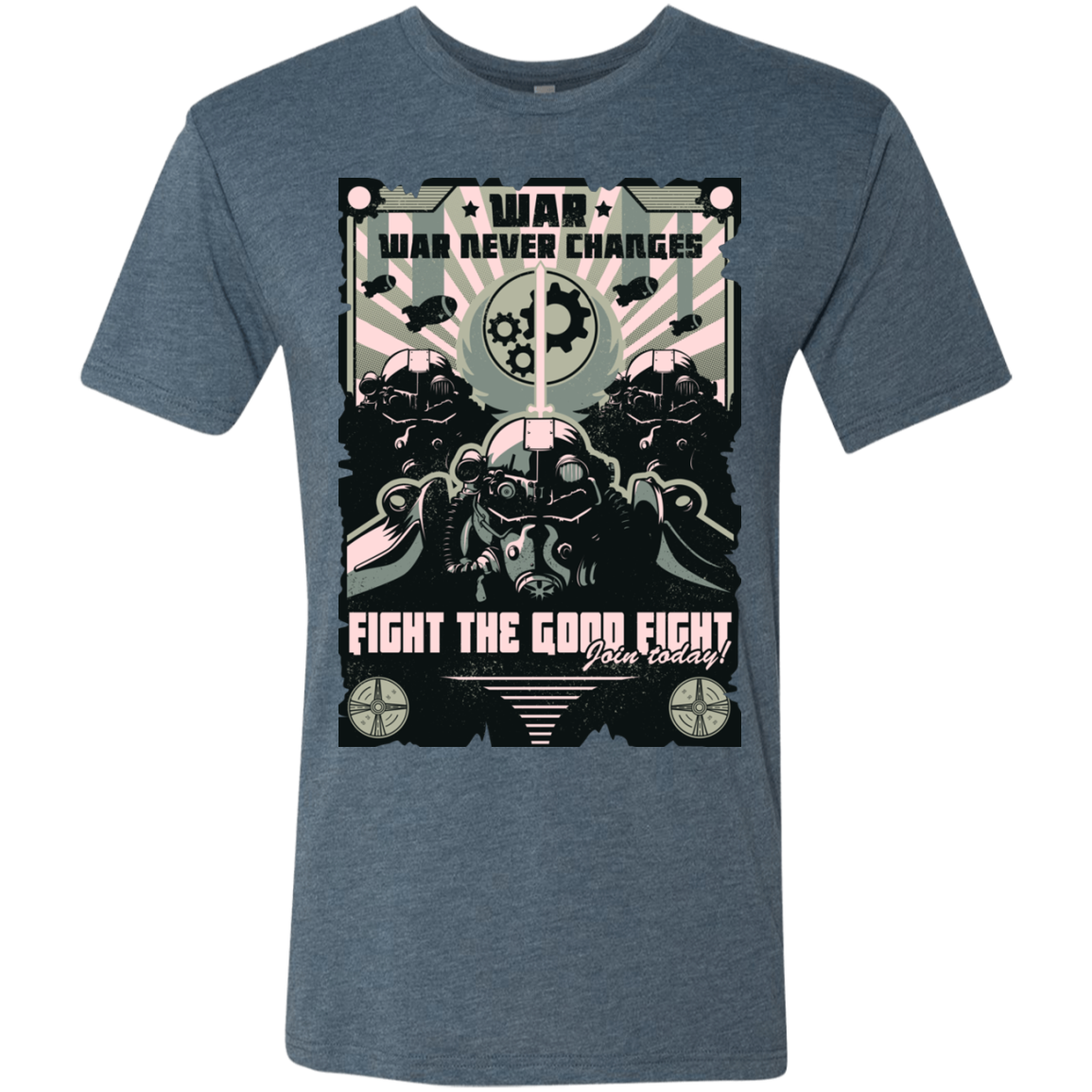 War Never Changes Men's Triblend T-Shirt