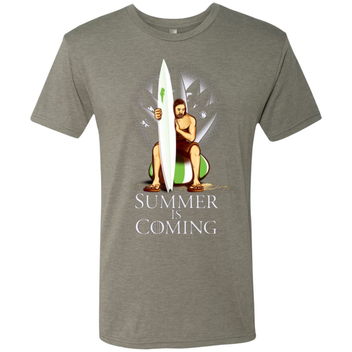 Summer is Coming Men's Triblend T-Shirt