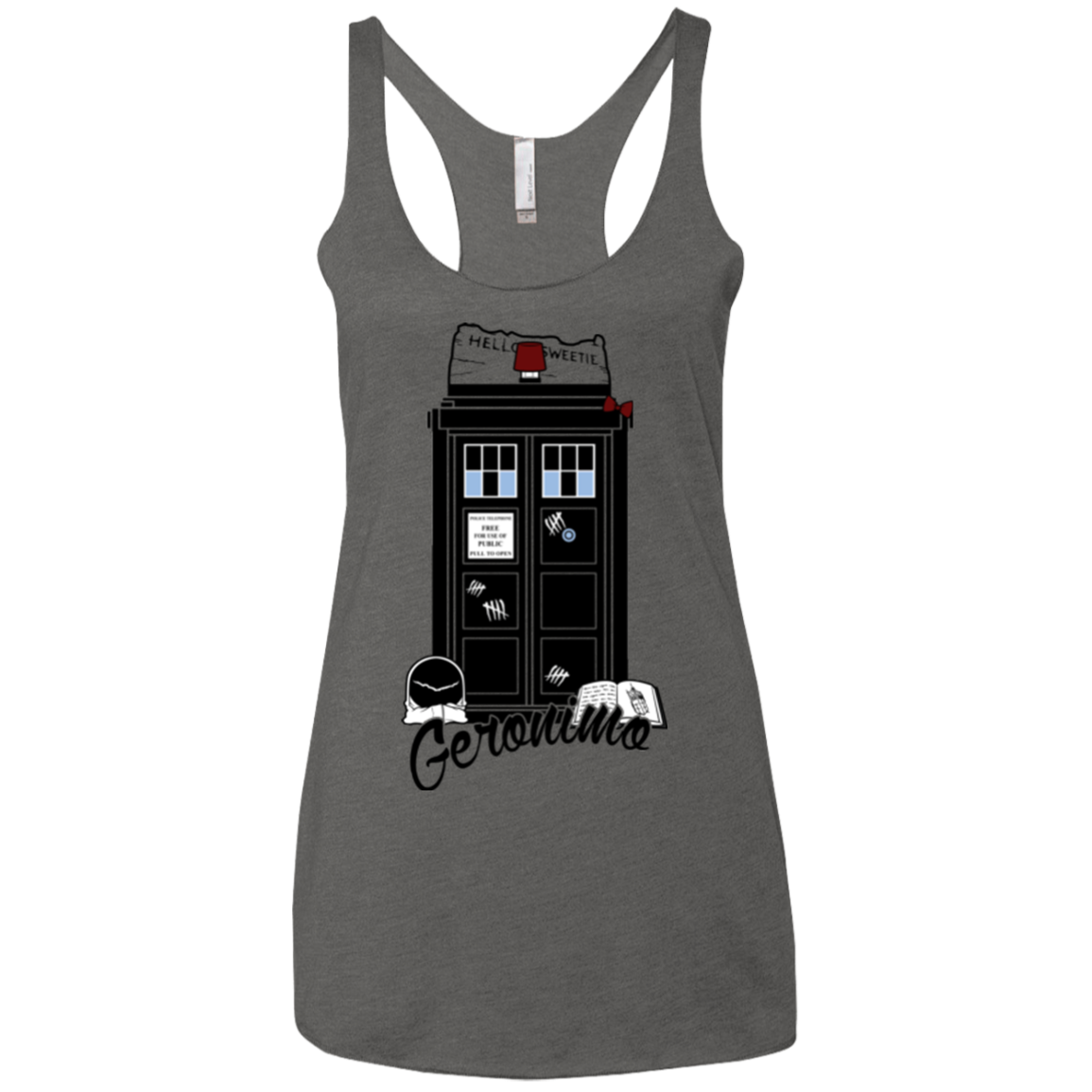 Not Forgotten Eleven Women's Triblend Racerback Tank