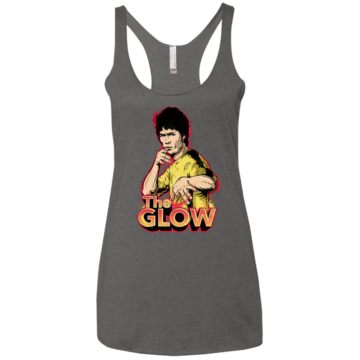 The Glow Women's Triblend Racerback Tank