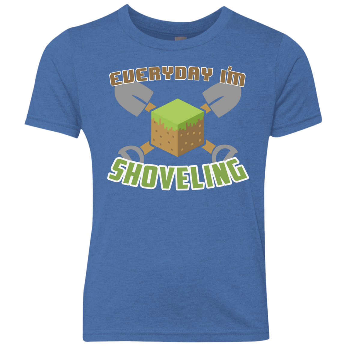 Everyday Shoveling Youth Triblend T-Shirt