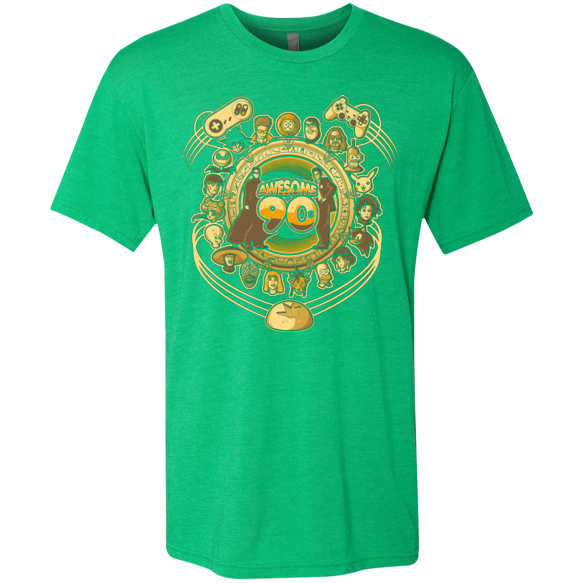 AWESOME 90S Men's Triblend T-Shirt