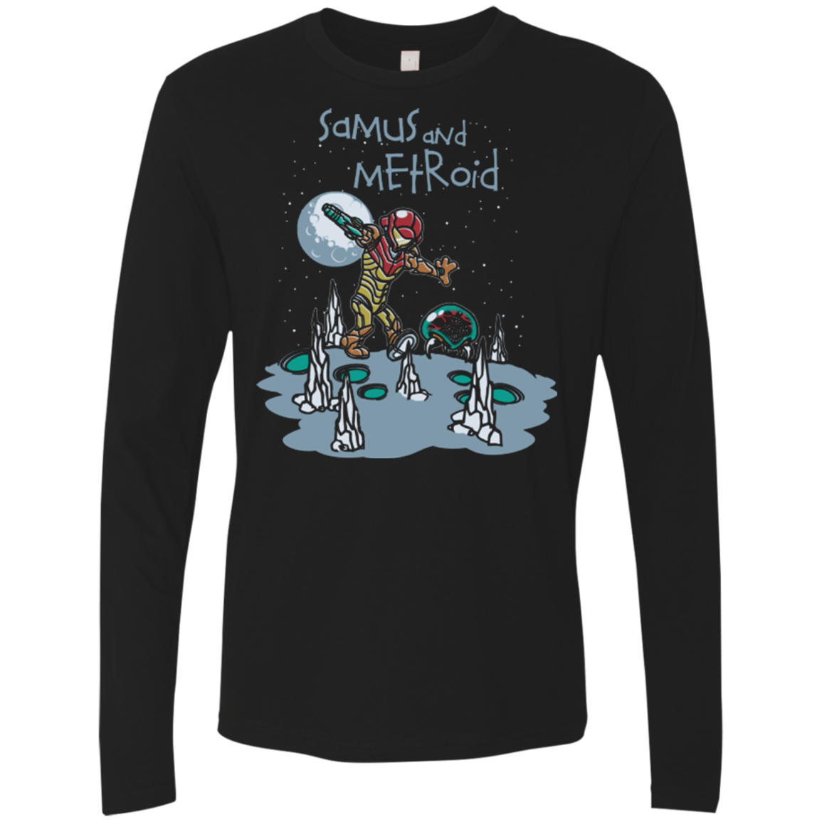 Samus and Metroid Men's Premium Long Sleeve