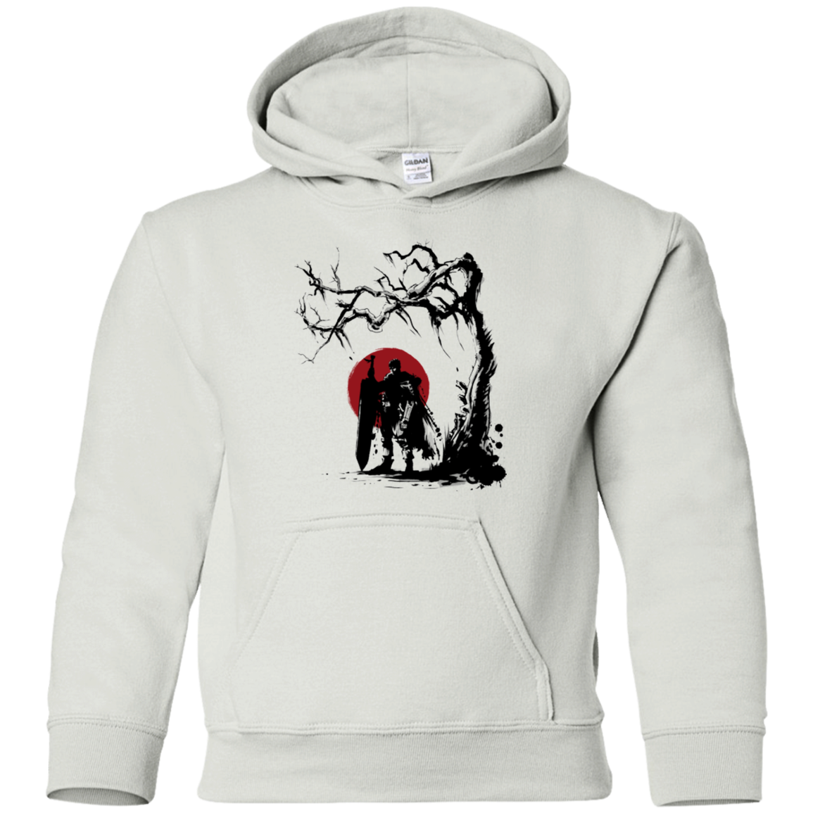 Black Swordsman under the sun Youth Hoodie