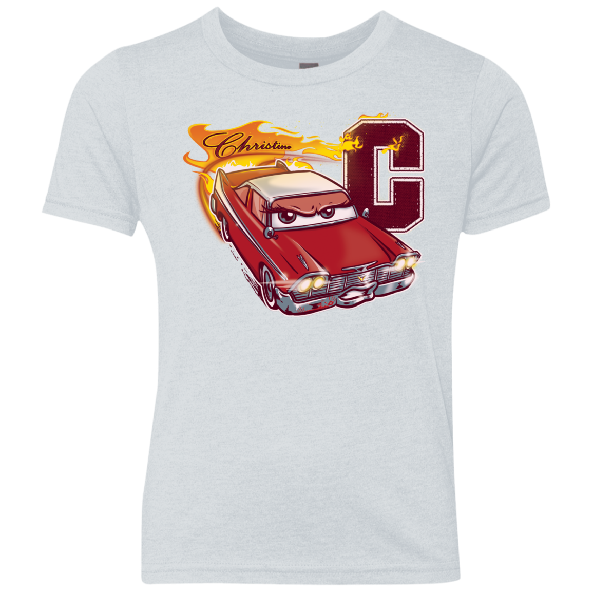 Fury And Fire Youth Triblend T-Shirt