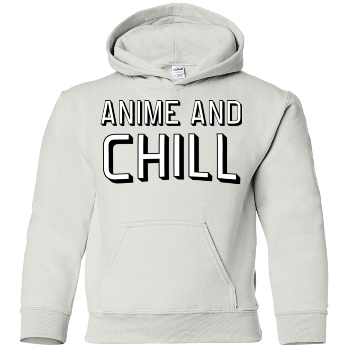 Anime and chill Youth Hoodie