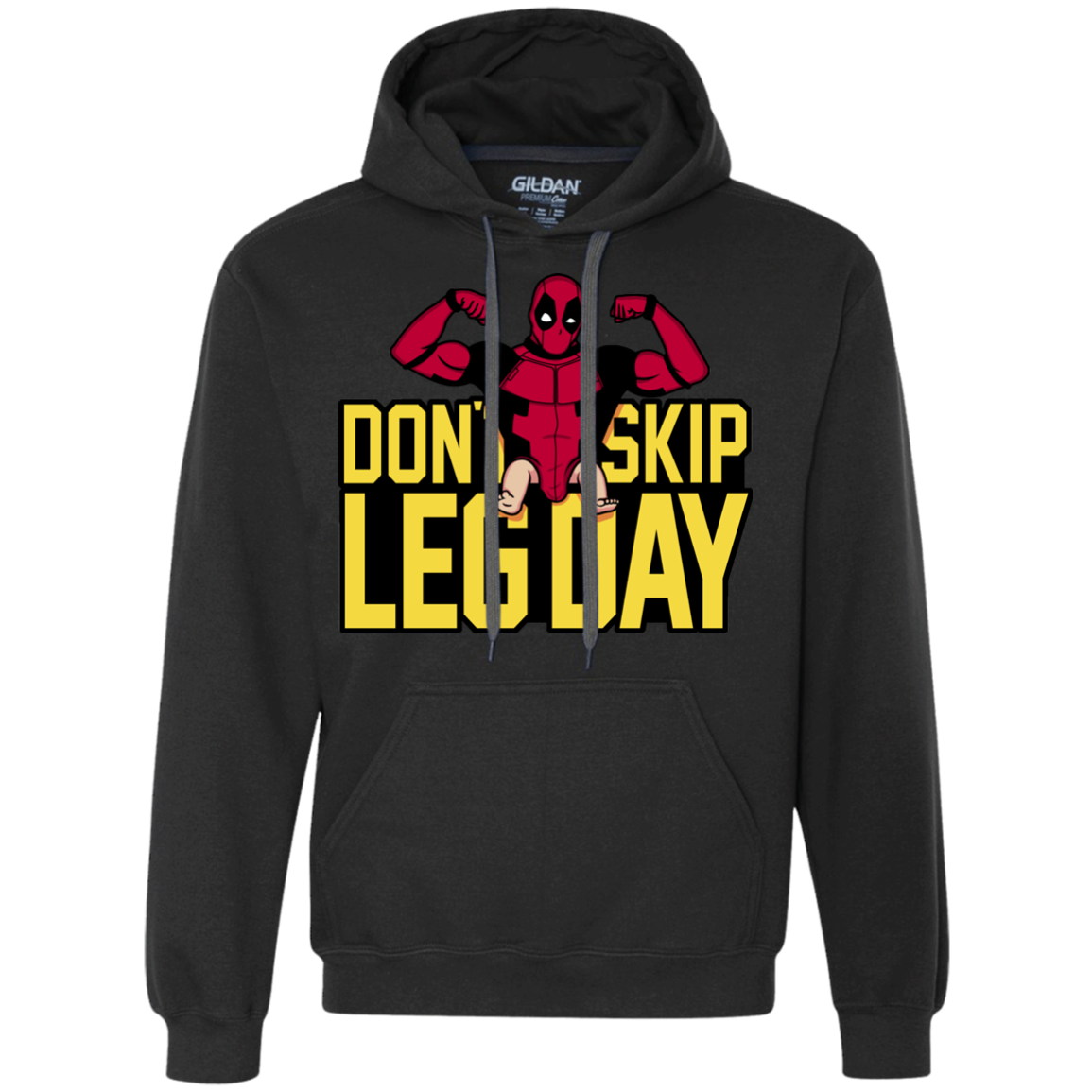 Dont Skip Leg Day Premium Fleece Hoodie