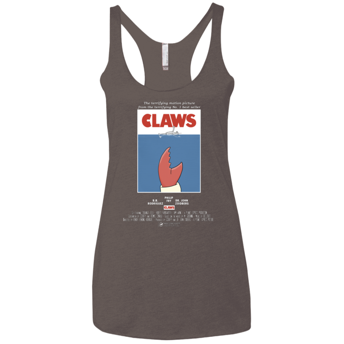 Claws Movie Poster Women's Triblend Racerback Tank