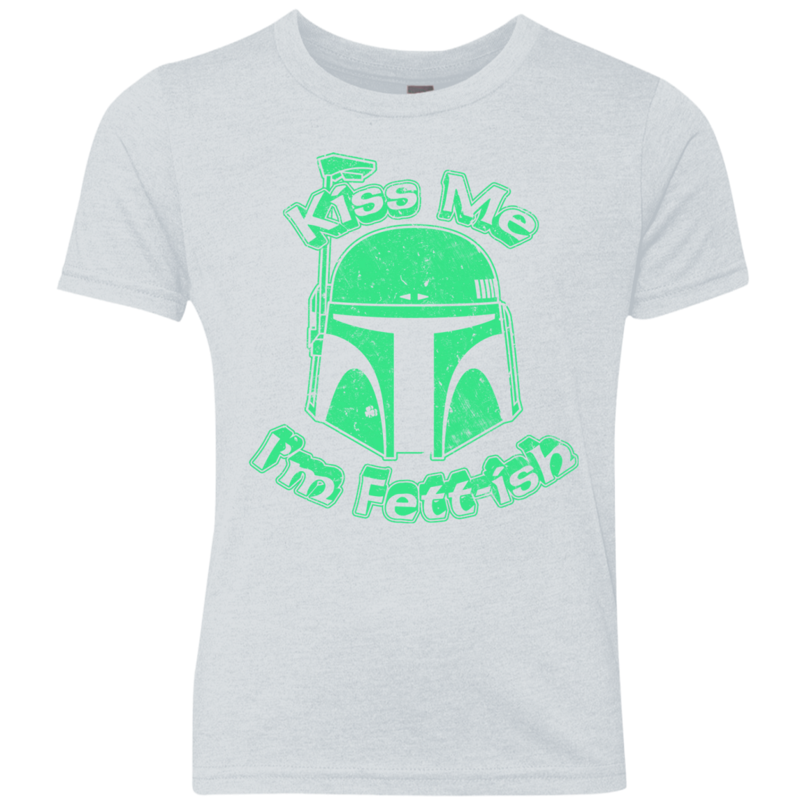 Kiss Me Im Fettish Youth Triblend T-Shirt