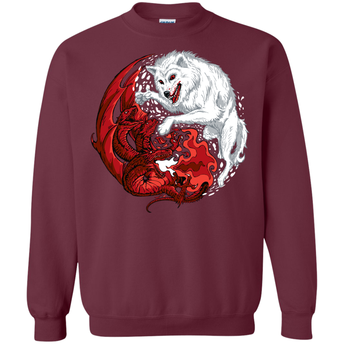 Ice and Fire Crewneck Sweatshirt