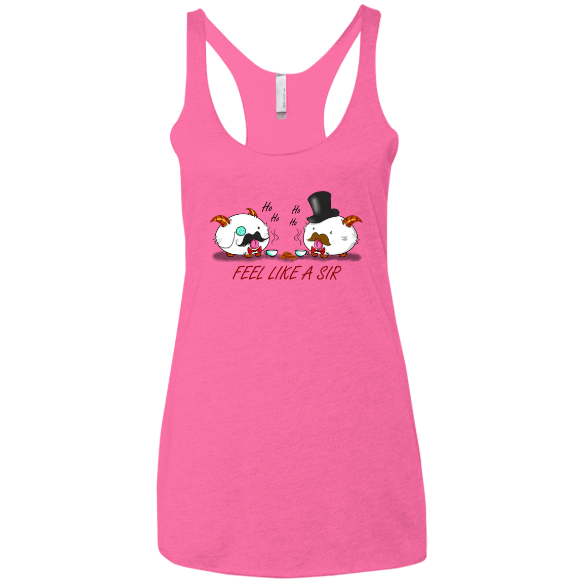 Poros like a sir Women's Triblend Racerback Tank