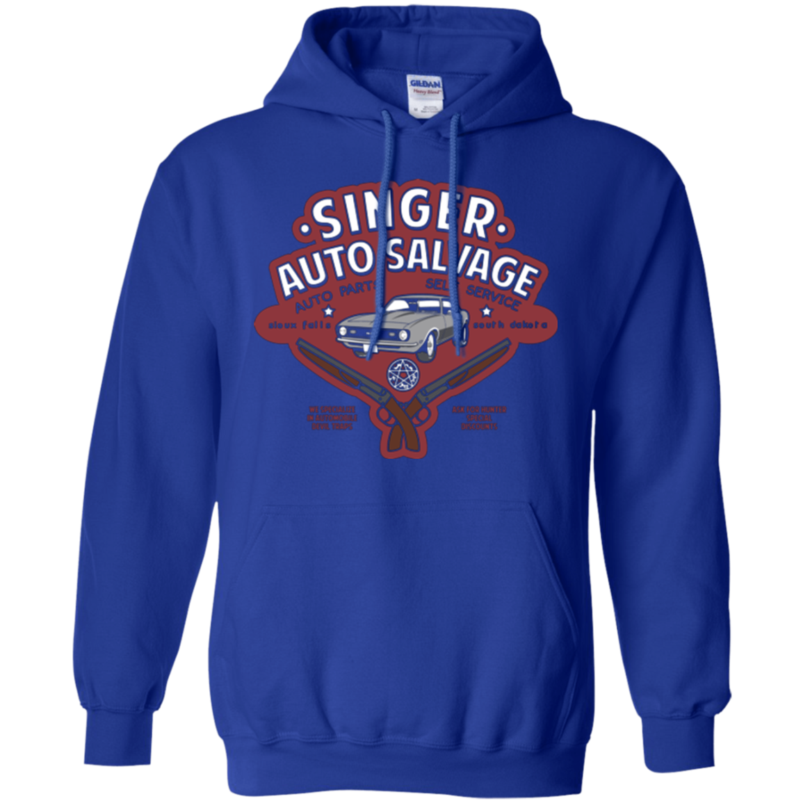 Singer Auto Salvage Pullover Hoodie