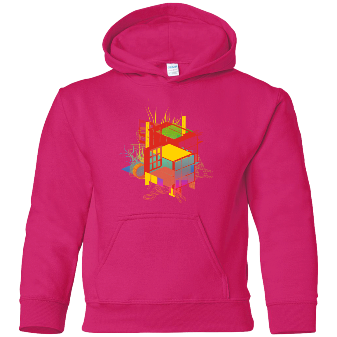 Rubik's Building Youth Hoodie