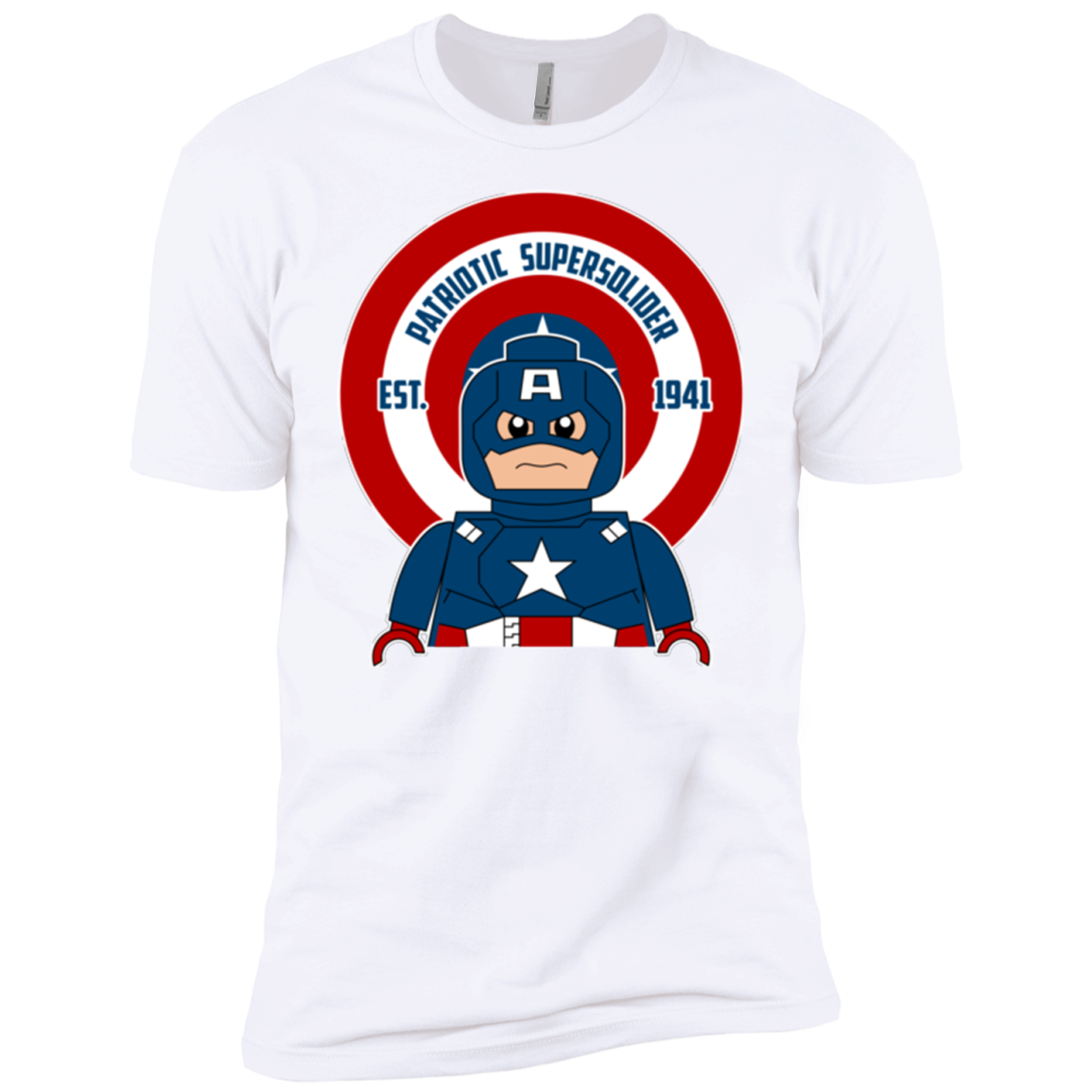 Patriotic Supersoldier Boys Premium T-Shirt