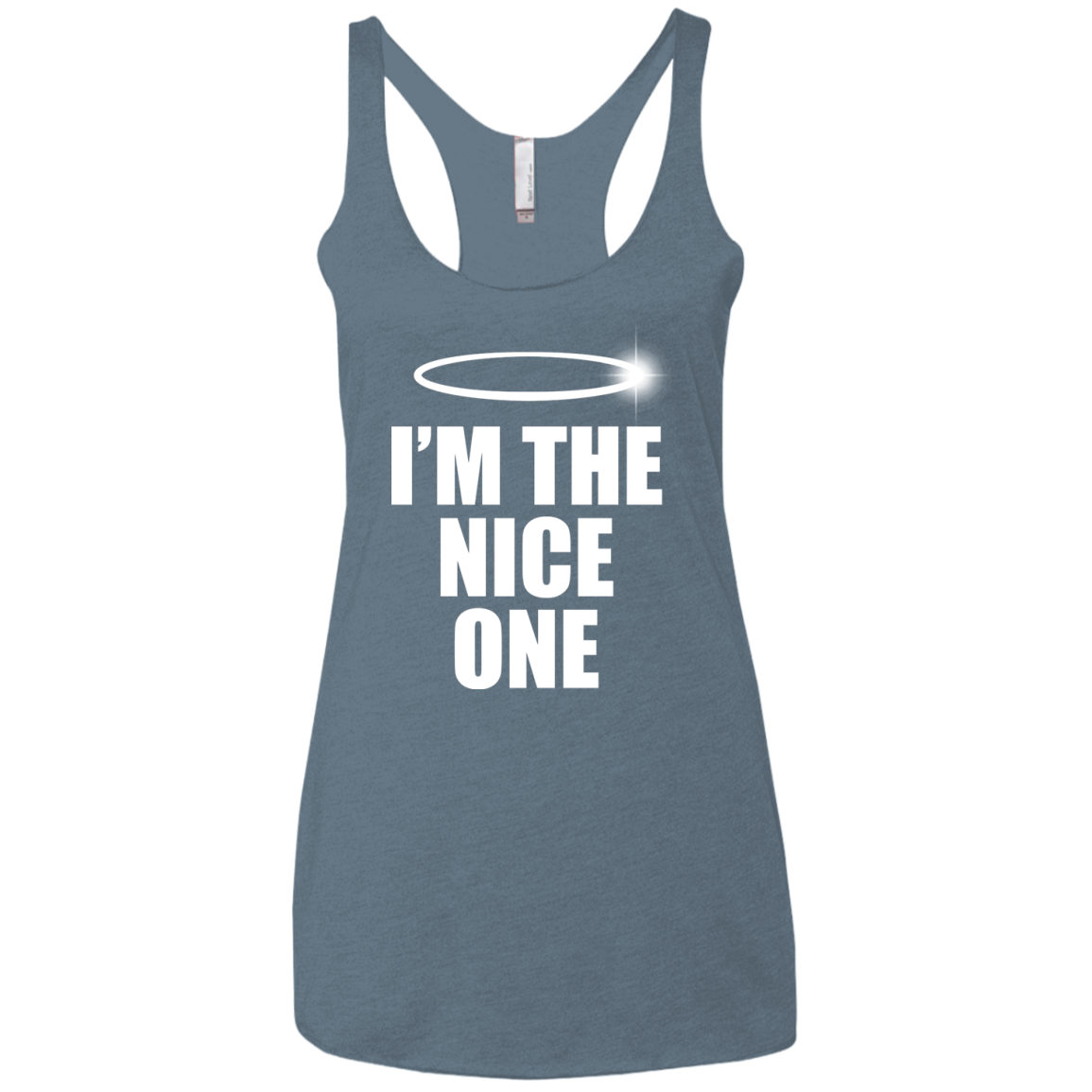 Nice One Women's Triblend Racerback Tank