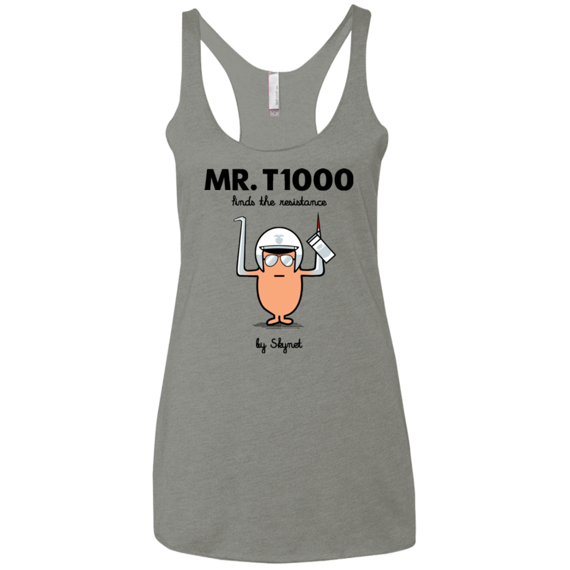 Mr T1000 Women's Triblend Racerback Tank