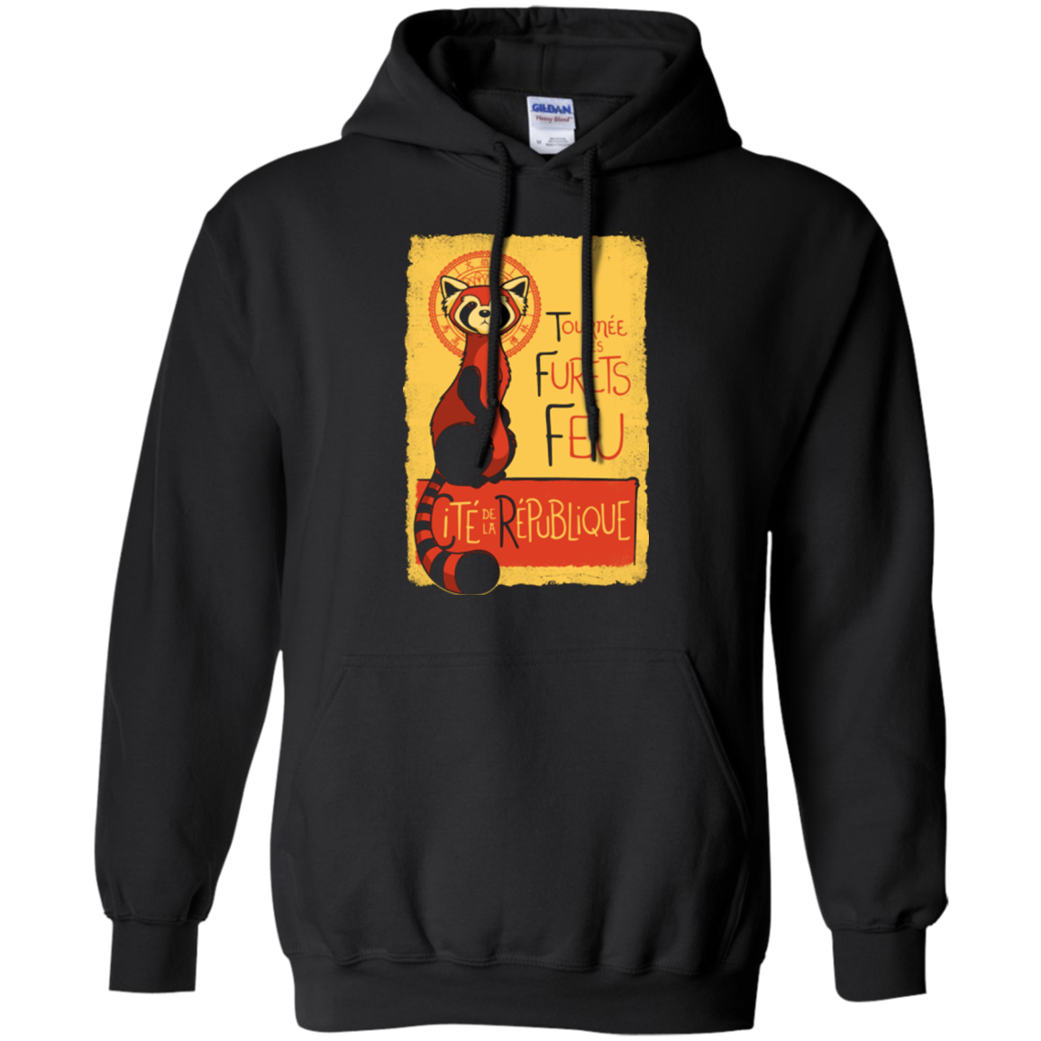 Les Furets de Feu Pullover Hoodie