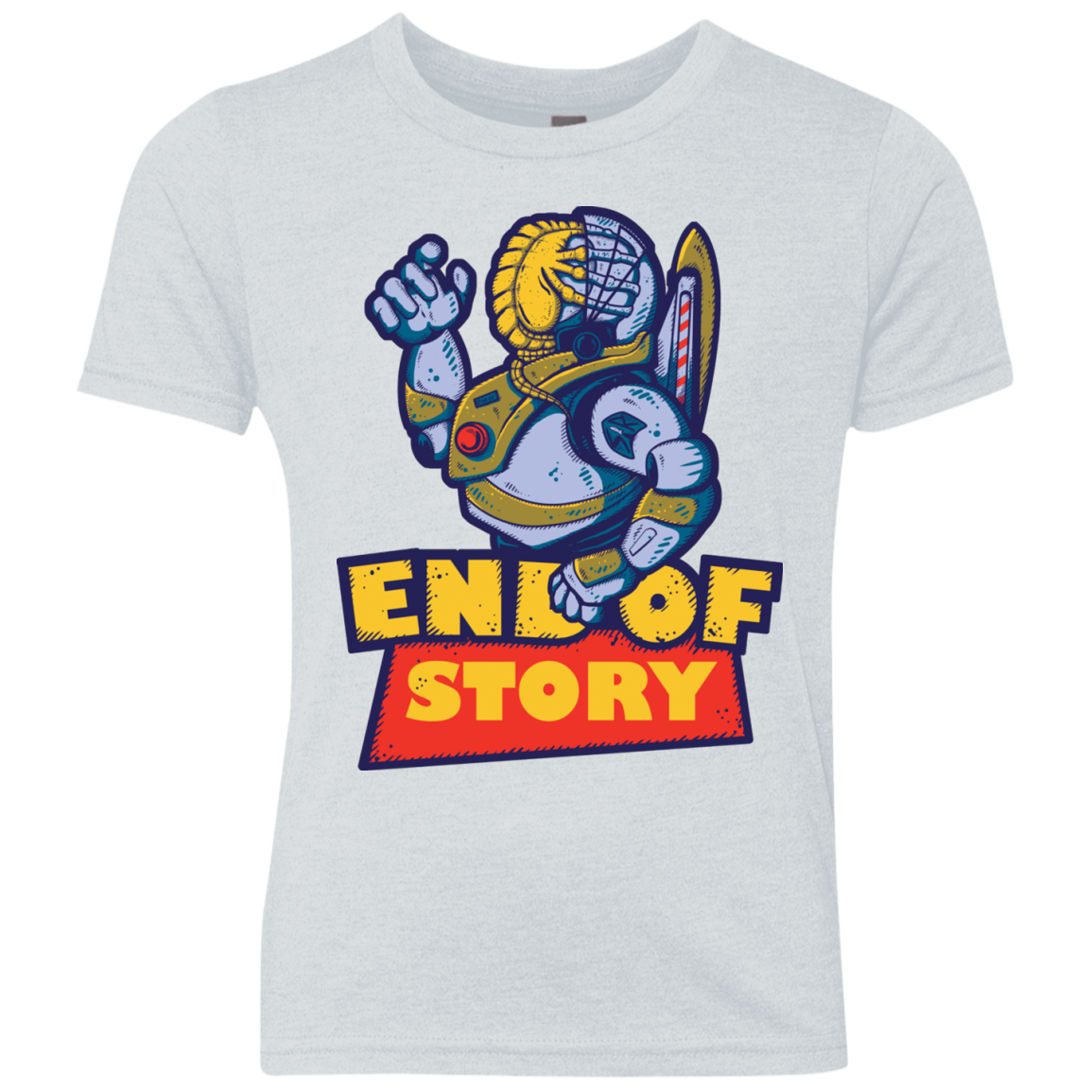END OF STORY Youth Triblend T-Shirt