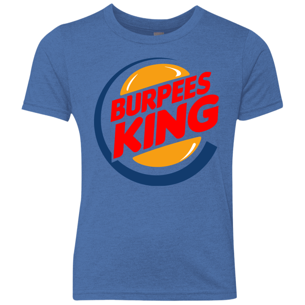 Burpees King Youth Triblend T-Shirt