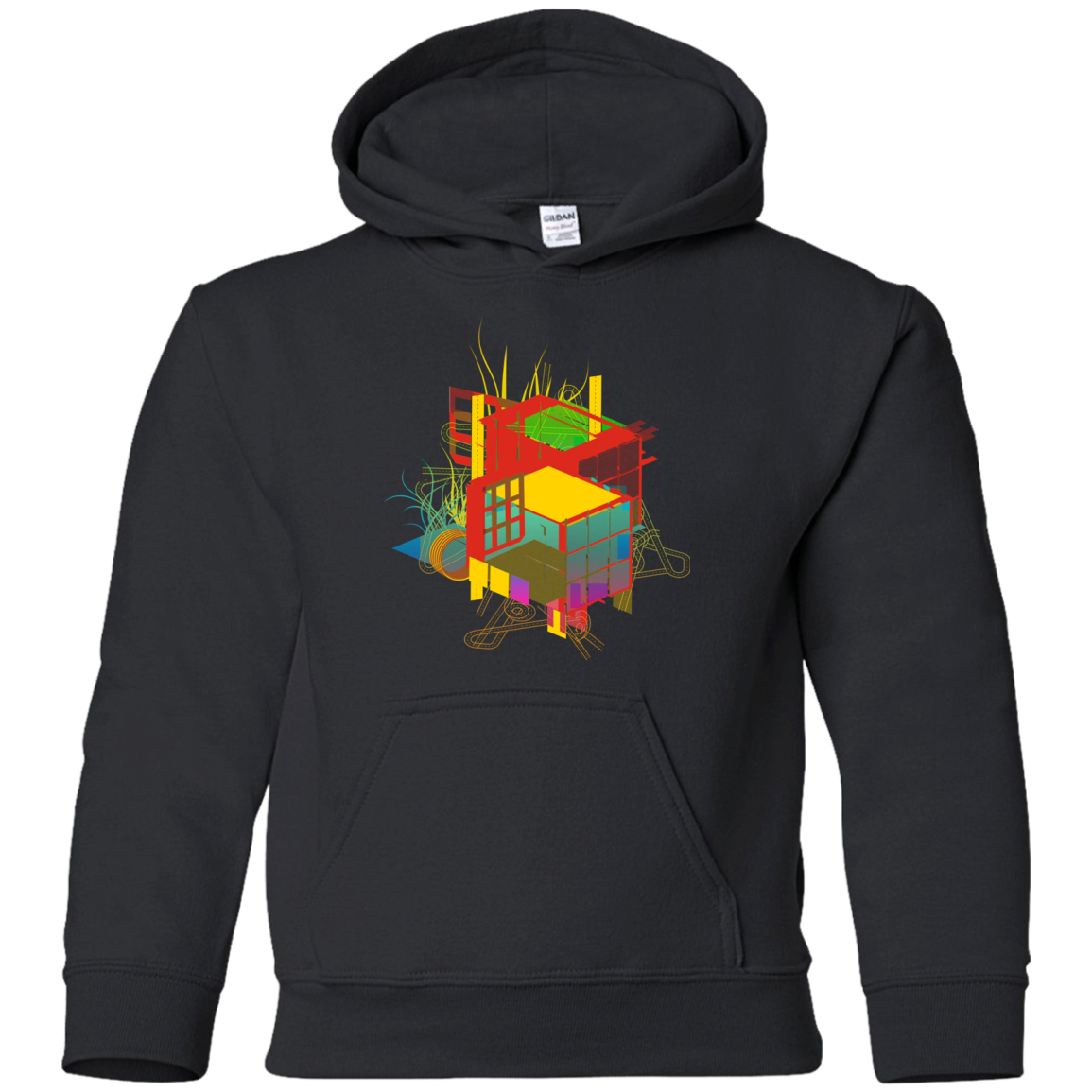 Rubik's Building Youth Hoodie