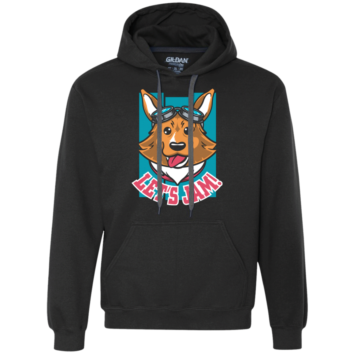 Lets Jam (2) Premium Fleece Hoodie