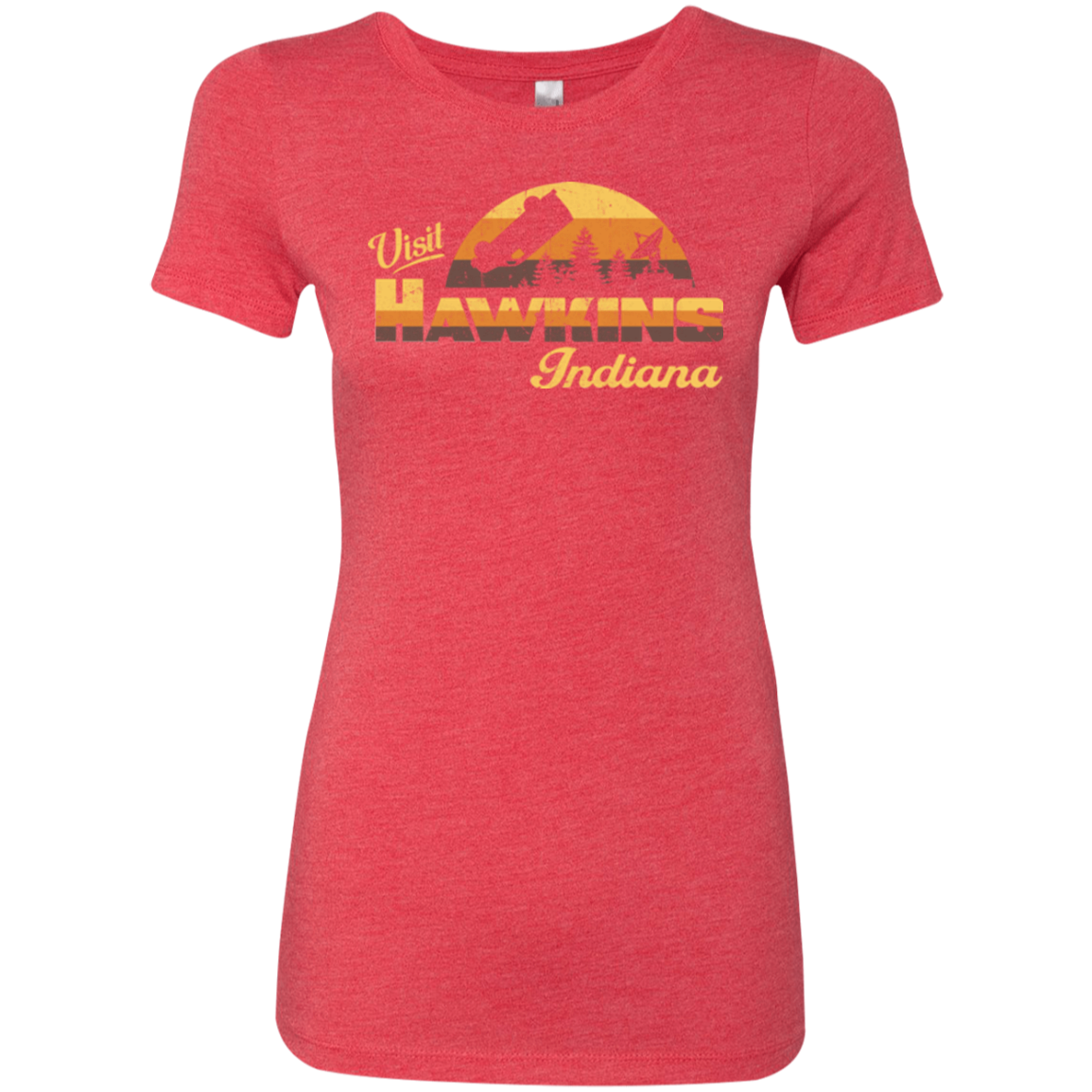 Visit Hawkins Women's Triblend T-Shirt