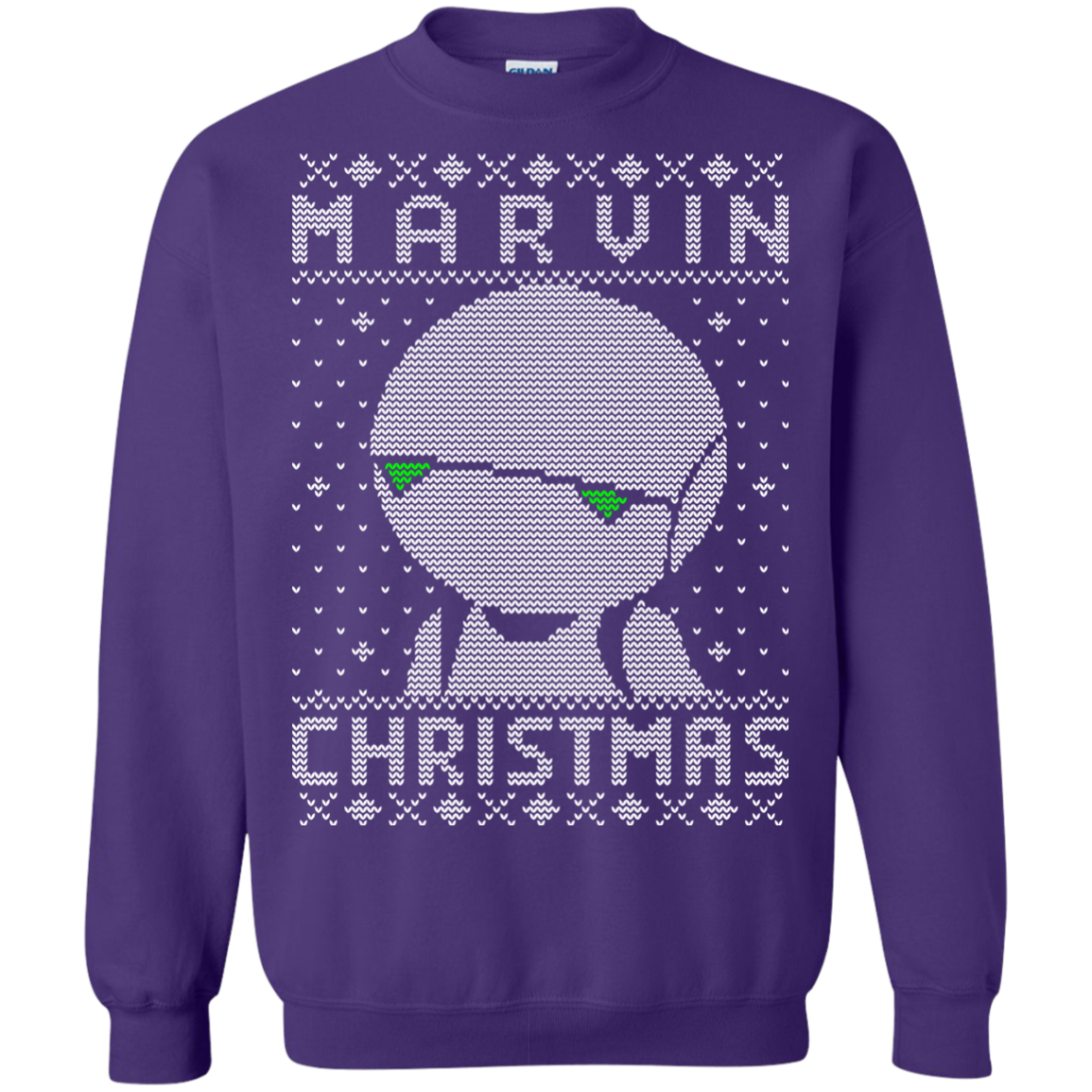 Marvin Christmas Crewneck Sweatshirt