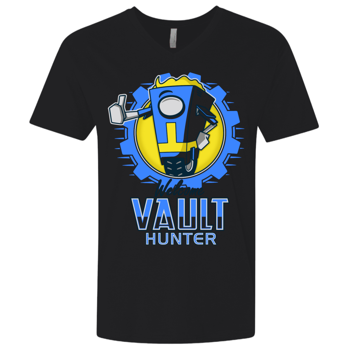 Welcome Vault Hunter Men's Premium V-Neck