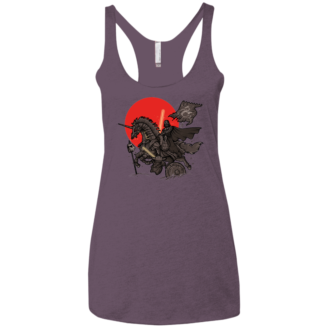 SAMURAI GALAXY Women's Triblend Racerback Tank