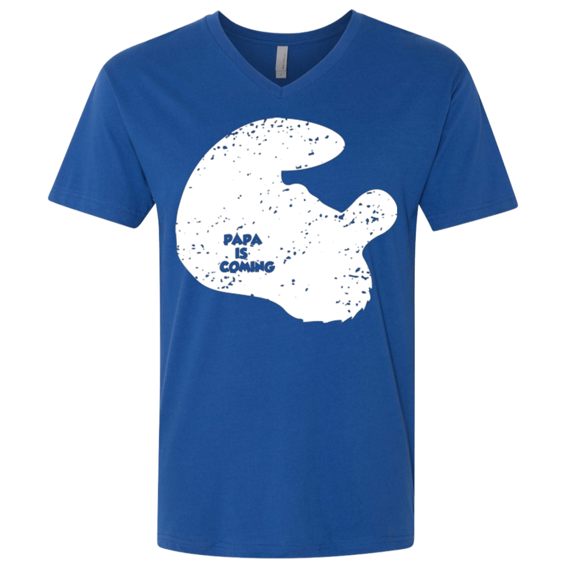Papa Is Coming Men's Premium V-Neck