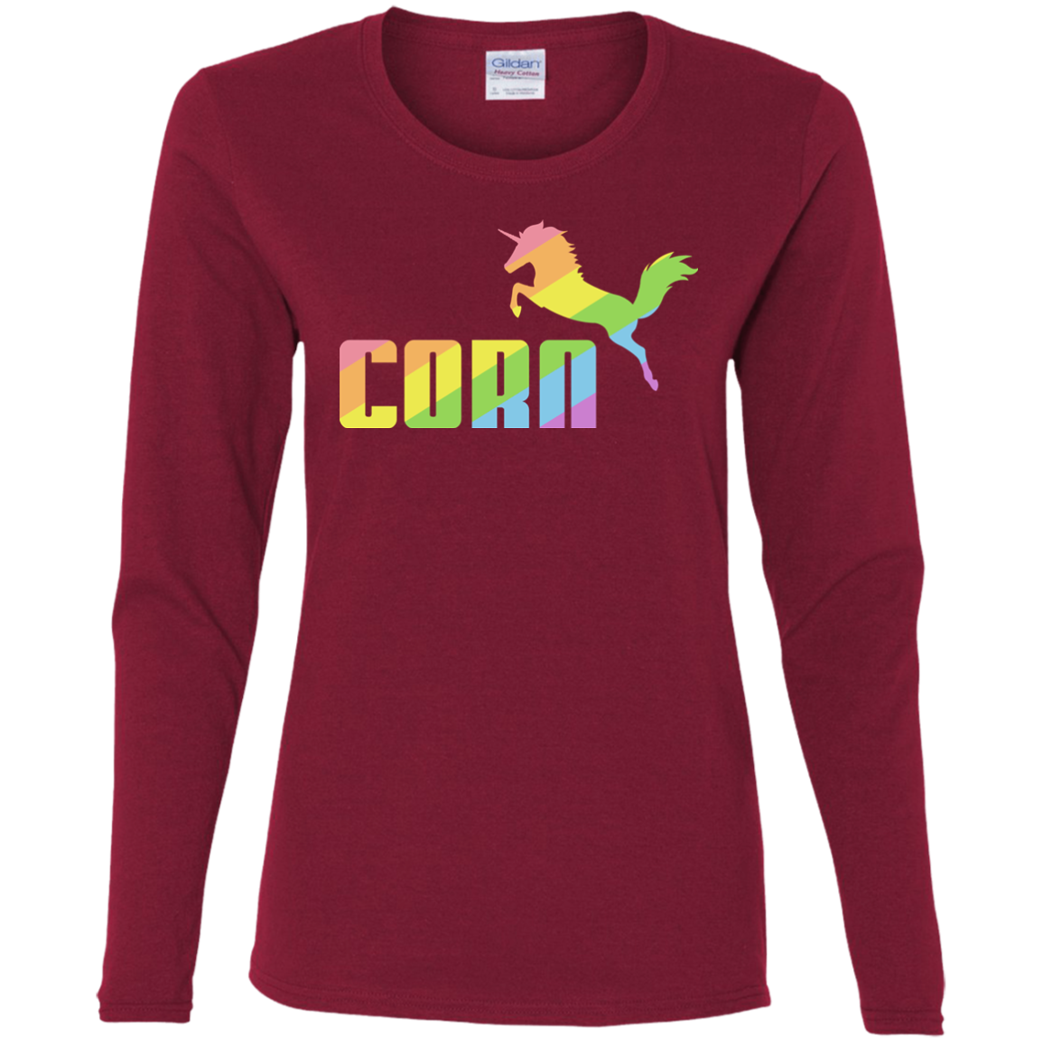 Corn Women's Long Sleeve T-Shirt