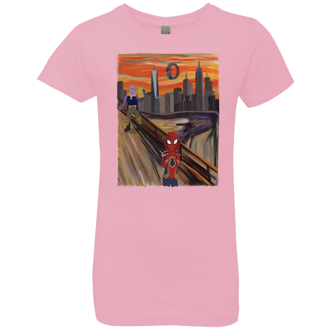 Spider Scream Girls Premium T-Shirt